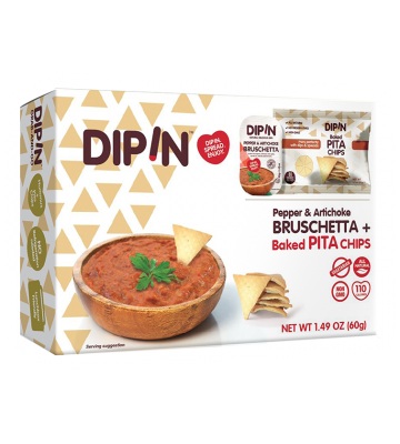 Elma Farms - Pepper & Artichoke Bruschetta and Pita Chips