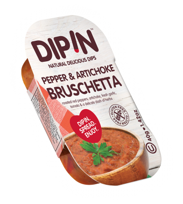 Elma Farms - Roasted Red Pepper & Artichoke Bruschetta